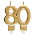 thumbnail image 1 of Stylish 80th Birthday Celebration Candle - Unleash Elegance & Set Trend!, 1 of 3