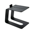 thumbnail image 2 of Soporte de altavoz para ordenador de mesa, estante en forma de C con almohadillas de absorción de vibración, resistente, inclinado hacia arriba 5 Hugo Soporte de escritorio, 2 of 10