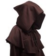 thumbnail image 3 of Cape à Capuche Halloween Courte Décorative Cosplay Costume Cape pour Adultes, 3 of 4