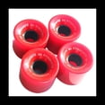 thumbnail image 1 of 4 Piezas 60X45Mm Ruedas Cruiser Skateboard Ruedas PU Ruedas Long Board Cruiser Ruedas, Rojo, 1 of 6