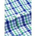 thumbnail image 5 of sogami Men's Long Sleeve Button Shirt Classic Plaid Shirt Regular Fit, 5 of 8