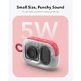 thumbnail image 3 of Altavoz de ducha Soundcore Select 4 Go Bluetooth de Anker, IP67 resistente al agua/al polvo, portátil, inalámbrico, tiempo de reproducción de 20 horas, flotante, sonido potente, electrónica para exter, 3 of 5