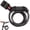 Black, variant on Tyethy Bike Locks with  Combination 4Ft Bicycle Cable Locks with Mounting Bracket, High Security 5 Digits Resettable Coiling Lock