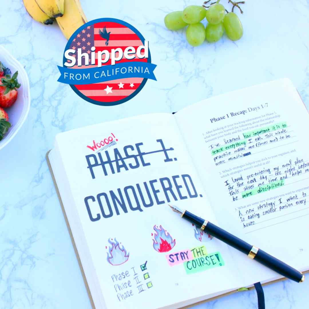 The Nutrition Sidekick Journal by Habit Nest. Boost Your Health & Energy.