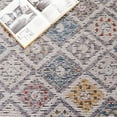 thumbnail image 6 of SAFAVIEH Sierra Jonette Geometric Area Rug, Ivory/Grey, 4' x 6', 6 of 8