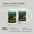 thumbnail image 4 of 15 fl oz Ceramic Mug, Durango, Colorado, Grizzly Bear and Cub, Dishwasher & Microwave Safe, 4 of 5