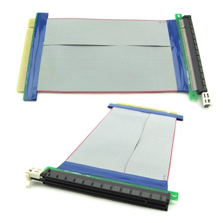 Express Extension - PCI-E PCI Express 16X Riser Card Extender Flex Flexible Extension Cable