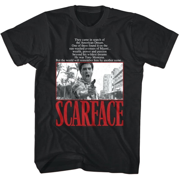 Scarface American Dream Quote Men's T Shirt