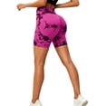 thumbnail image 2 of TRUBKH Yoga Shorts for Women Butt Lifting Leggings Fitness Cute Bottoms for Running Daily Wear Butter Soft Leggings for Women Capri Pants Leggings for Women Biker Leggings Pink S, 2 of 4