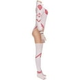 thumbnail image 3 of Red and White Jumpsuit Outfit for Women Adult, 3 of 7