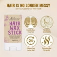 thumbnail image 3 of Hair Volumizing Mousse - 3.38 Fl Oz (100ml) For Flat & Thinning Hair, 24-Hour Anti-Frizz & Humidity Resistant, Non-Sticky Formula, Soft Bouncy Hair, Heat Protection & Nourishing, Unisex Travel-Size, 3 of 5