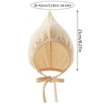 thumbnail image 3 of Baby Hat Warm and Fashionable Fetal Caps Breathable Infants Bonnet with Chin Strap Windproof for Spring Fall, 3 of 8