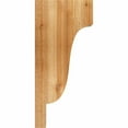 thumbnail image 3 of 6"W x 10"D x 22"H Newport Rough Sawn Corbel, Western Red Cedar, 3 of 9