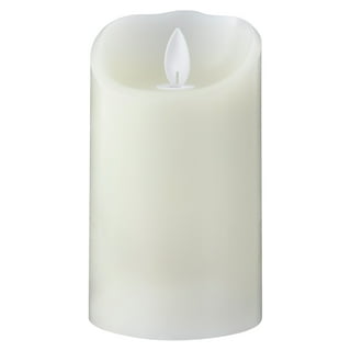 3 x 8-inch LED Candles: Vanilla Scent, Wax, 2 pack - Walmart.com