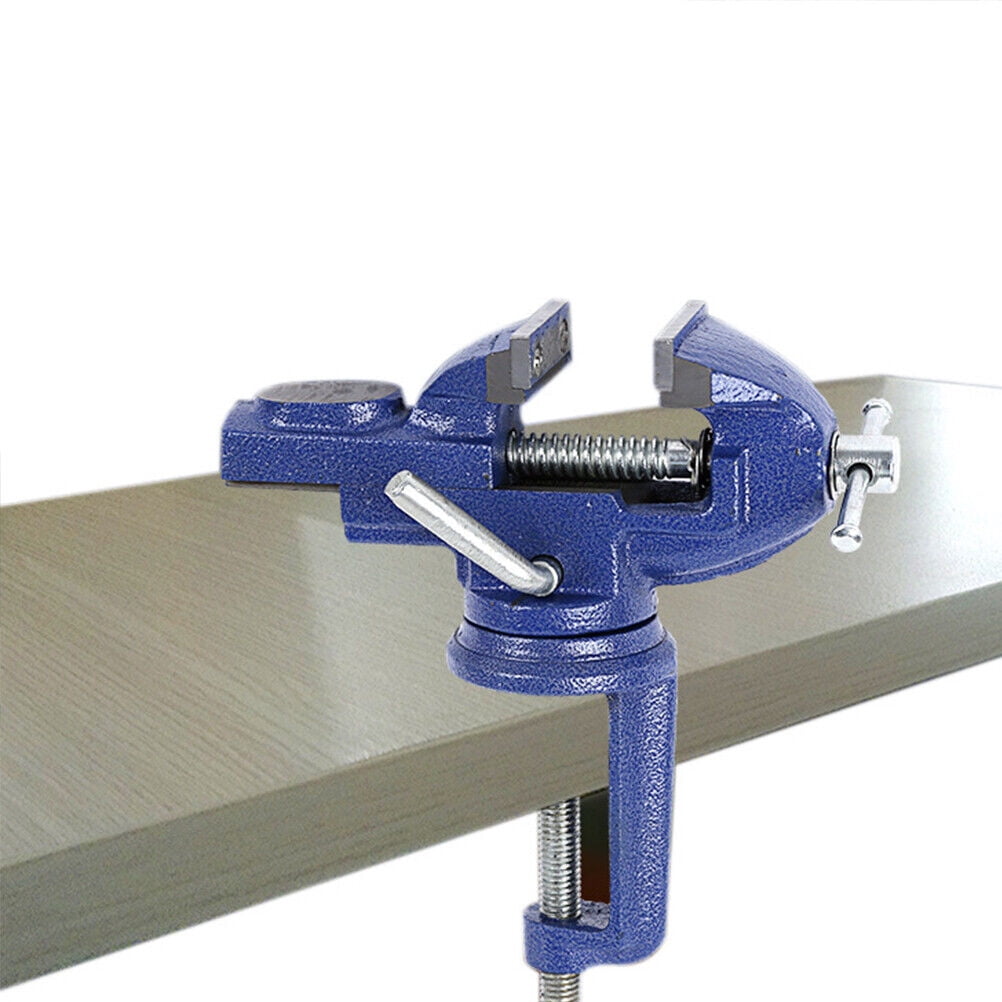 Heavy-Duty Swivel Bench Vice - Rotatable Aluminum Alloy Workshop Vice Clamp For Metalworking & DIY - View #2