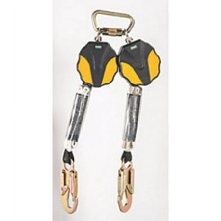 MSA 6' Workman Twin-Leg Mini Personal Fall Limiter With 36C Snaphook