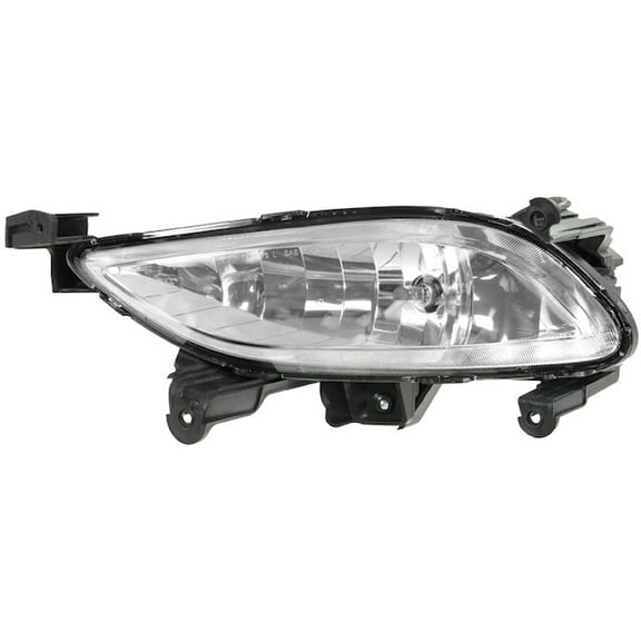 Left Fog Light - Compatible with 2011 - 2013 Hyundai Sonata 2012