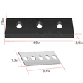 thumbnail image 1 of 1/4inch Universal Snow Blower Impeller Modification Kit Compatible with Modifies 2-Stage Machine Snow Blower, 1 of 7
