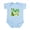 Sky Blue, variant on CafePress - Guac On Infant Bodysuit - Baby Light Bodysuit, Size Newborn - 24 Months