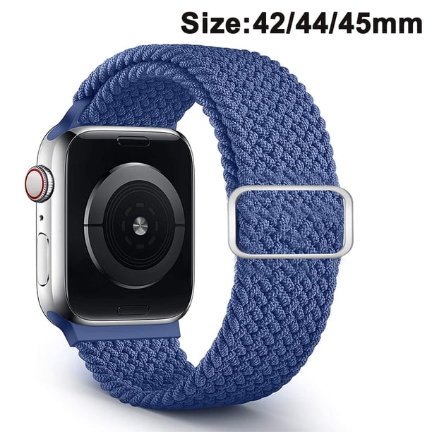 Relojes y Accesorios Correa elástica compatible con Apple Watch Bands, tejido elástico ajustable de nailon tejido elástico para hombre y mujer para la colección iWatch Zhivalor 222867-4