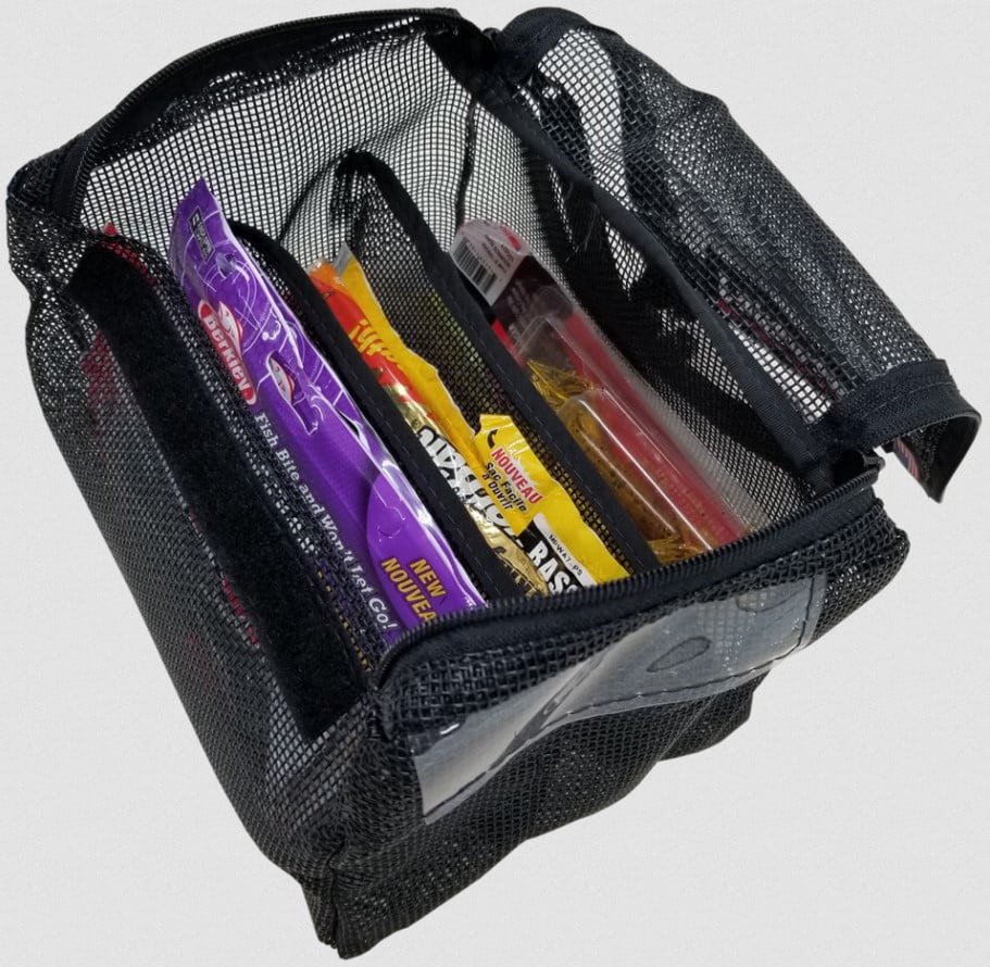 Lakewood Billfold in Regular | Mesh Zippered Storage Bag for Fishing Plastics, Worms, Tools, Gear, and more