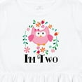 thumbnail image 4 of Inktastic 2nd Birthday Owl for 2 Year Old Girls Girls Toddler Dress, 4 of 5