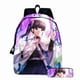 thumbnail image 1 of Demon Killer 2022 nueva mochila Kamado Tanjirou Agatsuma Zenitsu mochila de animación de dibujos animados Kamado Nezuko bolsa de viaje de 2 piezas hola suerte  unisex, 1 of 2