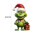 thumbnail image 2 of Adornos navideños de Polar Express Kagetolytai Colgantes de acrílico para coches madera de Grinch, 2 of 2