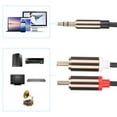 thumbnail image 4 of 2-in-1 3.5mm Male to Dual RCA Audio Cable - 3 Meter Speaker/Subwoofer Connector for Computers and Phones, 4 of 8
