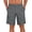 GRAY, variant on Little Donkey Andy Men's Quick Dry Stretch Shorts for Hiking Golf Travel, with Elastic Waist Black S