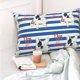 thumbnail image 4 of Fotbe Bulldog Friend Funda de Almohada Decorativa Estilo Occidental, Lujo en Algodón, Fundas para Almohadas King, Cojín Estampado para Decoración del Hogar-14"x20", 4 of 6