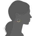 thumbnail image 2 of Mystigrey Cesaria 18K Gold Plated Circle Earrings for Women, 2 of 6