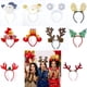 thumbnail image 2 of Diadema de Navidad para niños y adultos, diadema con astas de copo de nieve, Aro para la cabeza, regalo de recuerdo, decoraciones navideñas, 2 of 4