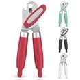 thumbnail image 1 of Abrelatas Manual Zulay Kitchen Rojo con Abridor de Botellas y Asas de Agarre Suave, 1 of 8