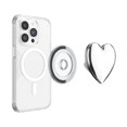 thumbnail image 4 of Phone Grip PopSockets para iPhone MagSafe con soporte, color plateado, 4 of 6