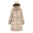thumbnail image 5 of MuZeFu Winter Jacket Women Loose Winter Coat Women's Fall And Winter Long Sleeved Warm Cotton Jacket Bread, 5 of 5