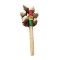 thumbnail image 3 of HILABEE Handheld Nut Shell Shaker Compact Hand Percussion for Home Holiday Musicians, 3 of 9