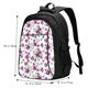 thumbnail image 5 of Easygdp Violets Flowers Mochila para Laptop de Viaje con Puerto USB, Mochila para Laptop con Puerto de Carga USB para Mujeres y Hombres, 5 of 7