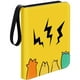 thumbnail image 1 of Libro de tarjetas 4 Libro de tarjetas de 50 páginas Libro de colección de tarjetas de presentación Práctico libro de almacenamiento de tarjetas Monster de hojas sueltas, 1 of 1