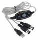 thumbnail image 5 of Eigraketly Teclado eléctrico Adaptador de audio MIDI MIDI a USB Convertidor Adaptador Cable Accesorio de teclado Accesorios para instrumentos musicales Eigraketly OD2642-00B, 5 of 6