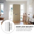 thumbnail image 5 of 2 PCS Security Door Reinforcement Lock Locks Front Doors inside Dock Child Latch, 5 of 6