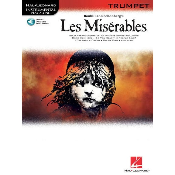 Hal Leonard Instrumental Play-Along: Les Miserables - Instrumental Play-Along Trumpet (Book/Online Audio) (Other)