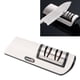 thumbnail image 5 of Darkers de Cuchillo de Cocina, Herramiente de Afilador de Cuchillo Eléctrico Rápido 5V Sin Desorden Almacenamiento Fácil 2 Niveles Autictos Recargables con Bloque de Goma, 5 of 7