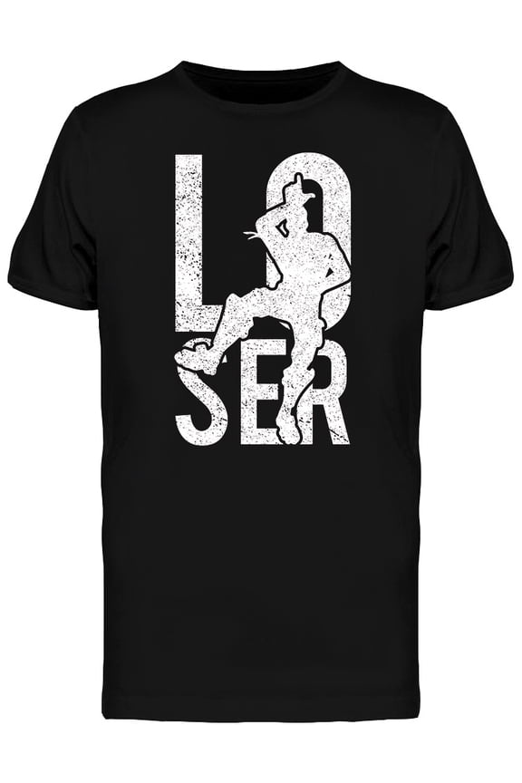 Loser Dance Graphic T-Shirt Men -Image by Shutterstock, Male Medium