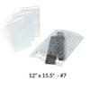 "50 Bubble Out Bags 12x15.5"" - #7 Wrap Pouches Envelopes Self-Sealing"
