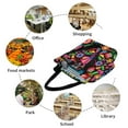 thumbnail image 6 of Easygdp Colorful Floral Embroidery Mexican Shoulder Bags for Women,Crossbody Bags Shoulder Purse Handbag for Women, 6 of 6