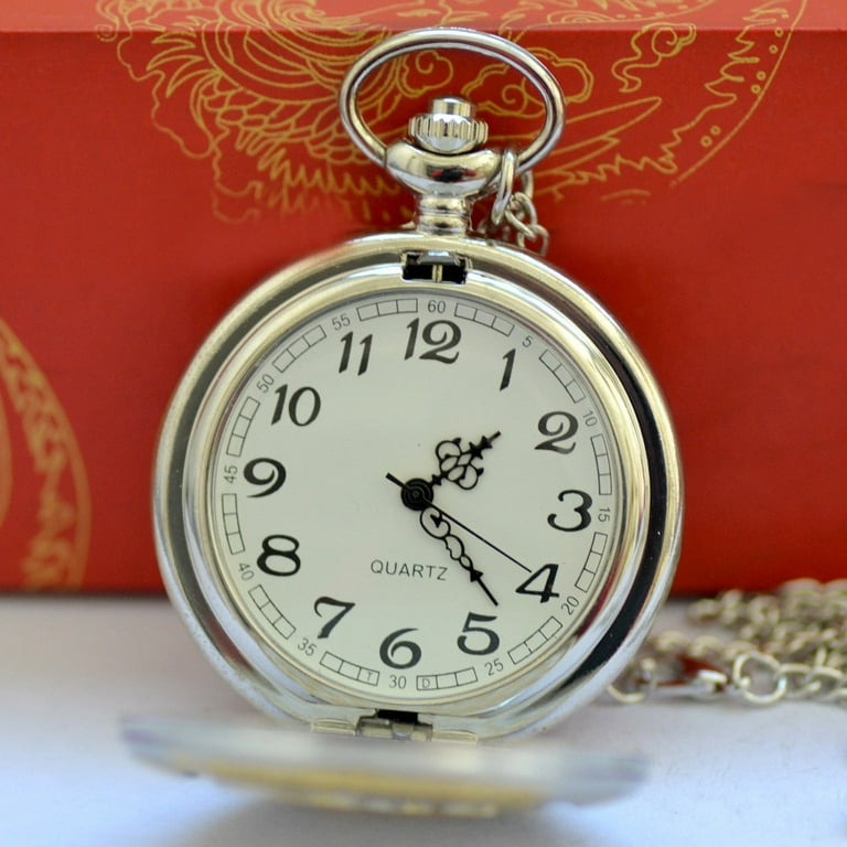 Old watch with chain deals
