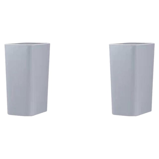 Bote de basura con tapa abatible Inteprter Gris 10.2L