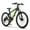 Black&Green, variant on 24 inch Mountain Bike Bicycle for Adults Aluminium Frame Bike Shimano 21-Speed with Disc Brake-Red