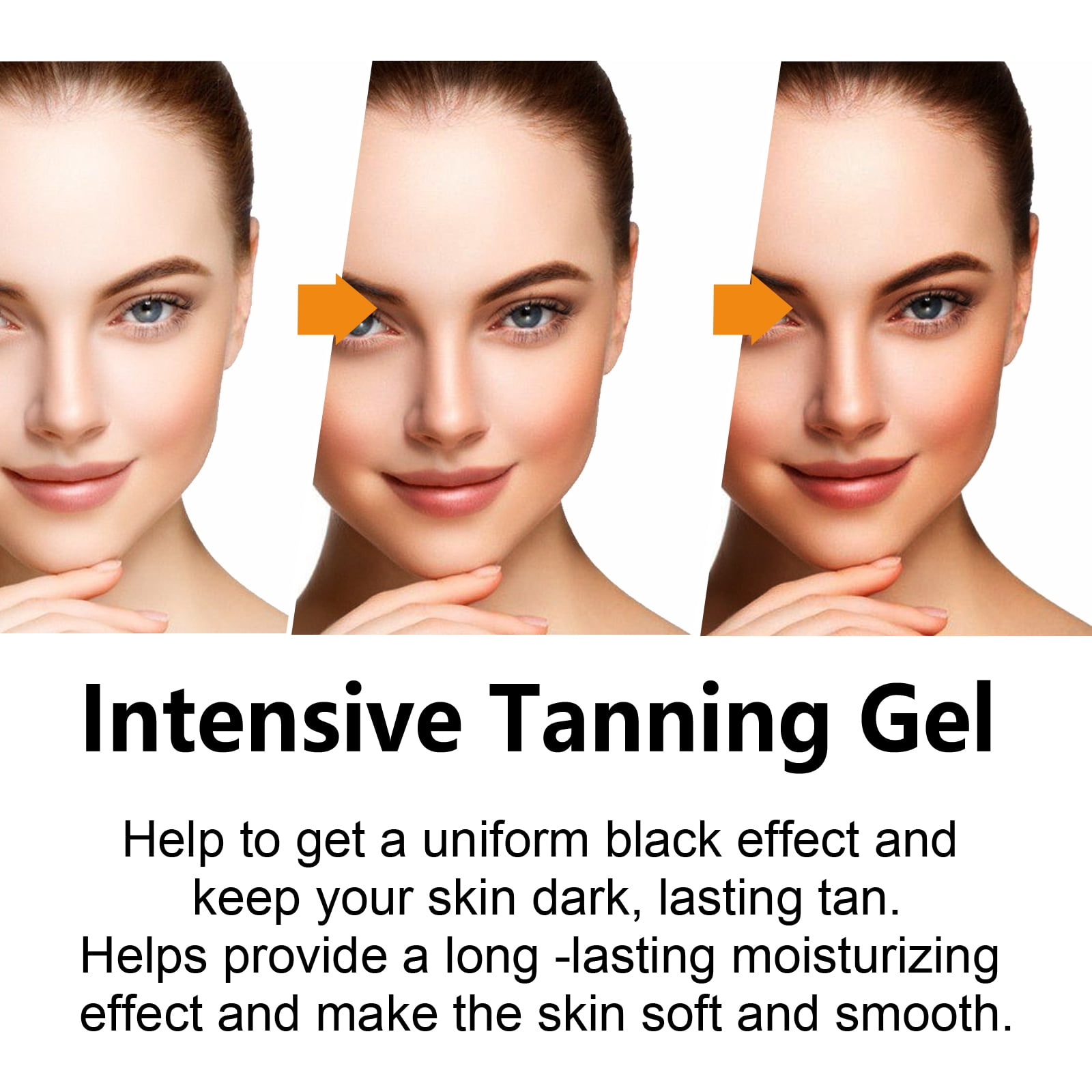 Alvantor Intensive Tanning Gel with Carrot Oil for Deep Even Natural Glow, 5.29 oz